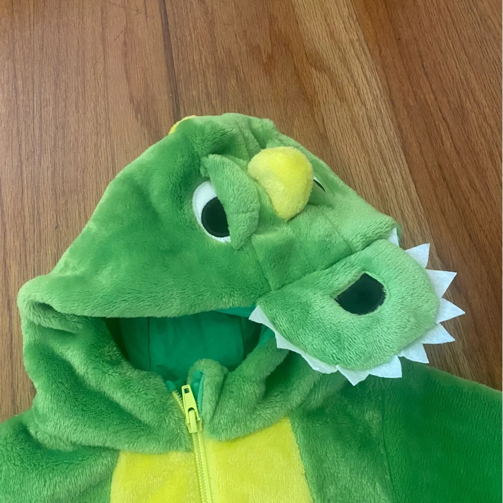 Green Dinosaur Baby Costume